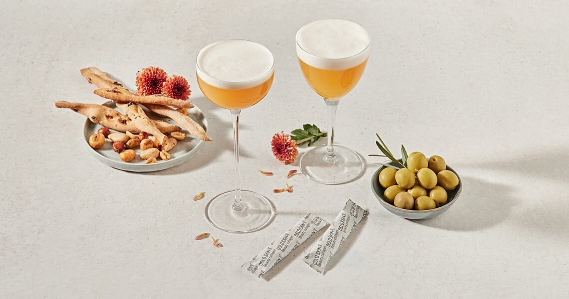 Amaretto Sour Mocktail